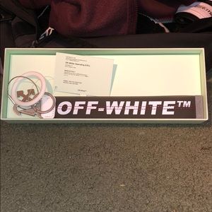 Off White Key Chain